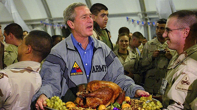 A look back at the biggest presidential Thanksgiving scandals, surprises