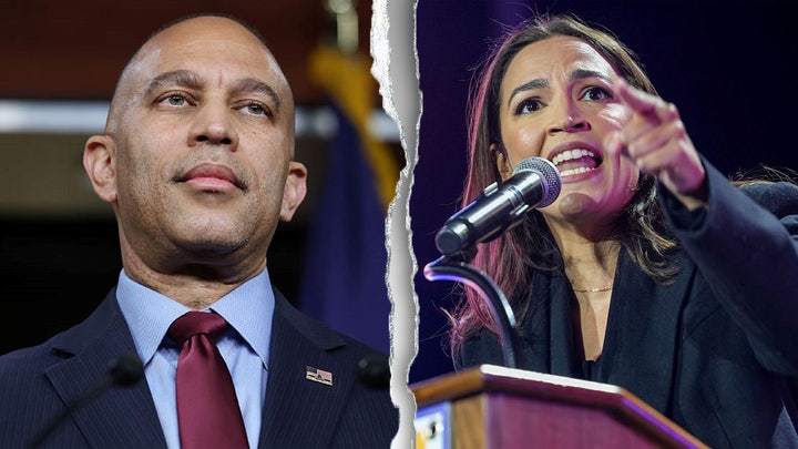 AOC breaks with far-left allies in battle against Democratic House leader - Fox News