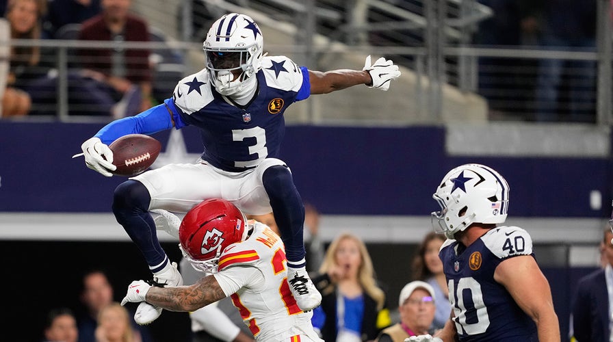 NFL COWBOYS 選手実使用フットボールパンツ size34 ※1/21迄 NFL scores: Cowboys' George Pickens sets up win for team over