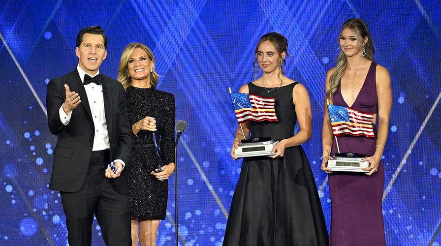 'Most Valuable Patriot' award winners take a stand for women in sports