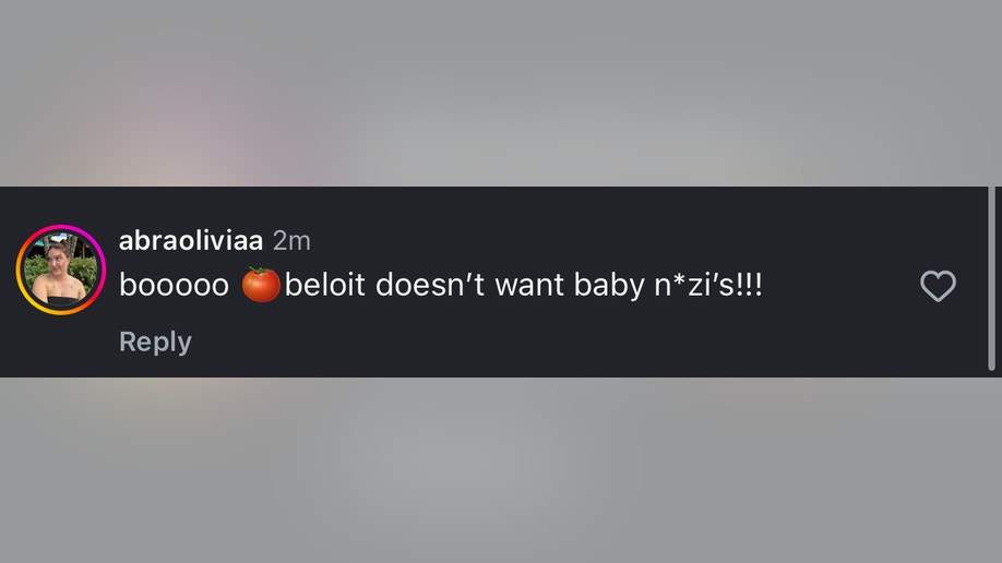 Harassing messages targeted at Beloit College students trying to start a TPUSA chapter