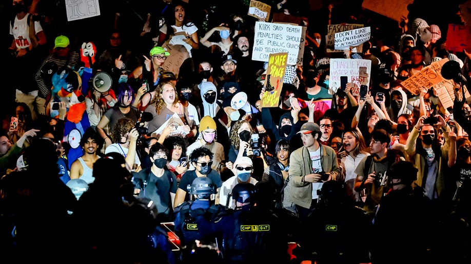 Fight breaks out near UC Berkeley before Turning Point USA tour finale | Fox News