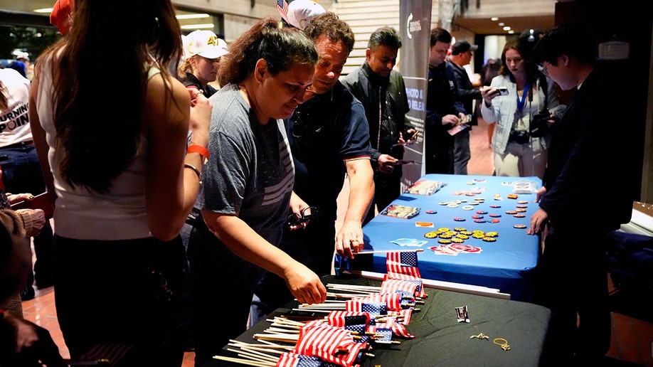 TPUSA attendees at Berkeley before the violence breaks out