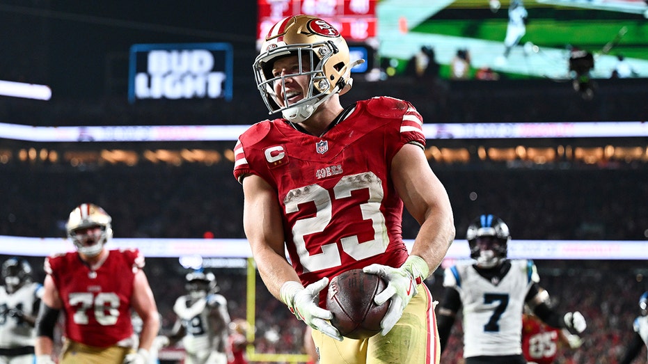 Christian McCaffrey dominated his former Carolina Panthers team as the San Francisco 49ers secured a 20-9 victory on "Monday Night Football," improving to 8-4.