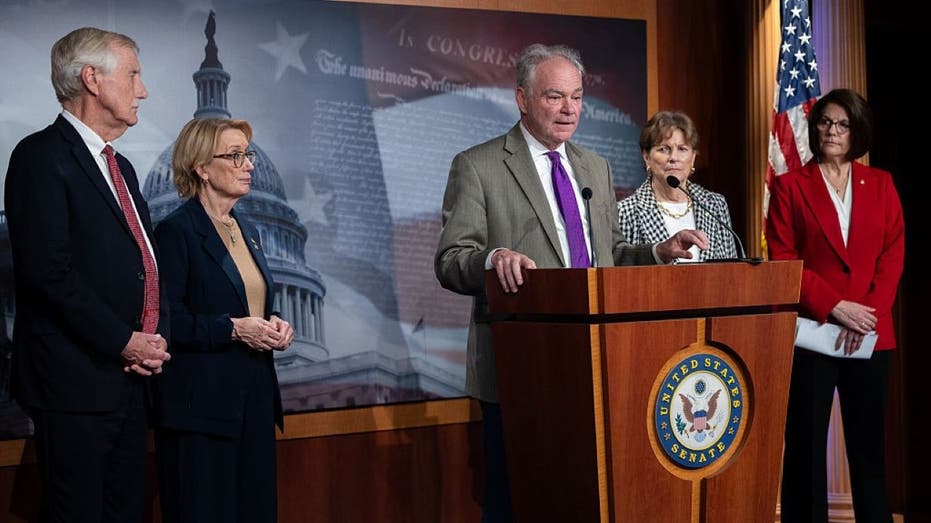 Eight Senate Democrats break ranks with party leadership to end historic government shutdown