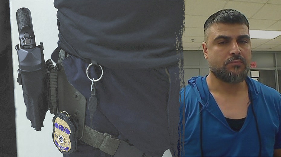 Illegal immigrant accused of grabbing ICE officer's taser while shouting 'Allahu akbar' during arrest