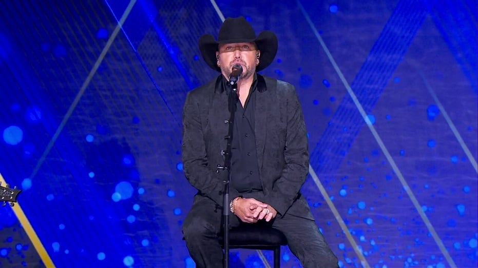 Jason Aldean delivers powerful performance at FOX Nation Patriot Awards after emotional Charlie Kirk tribute