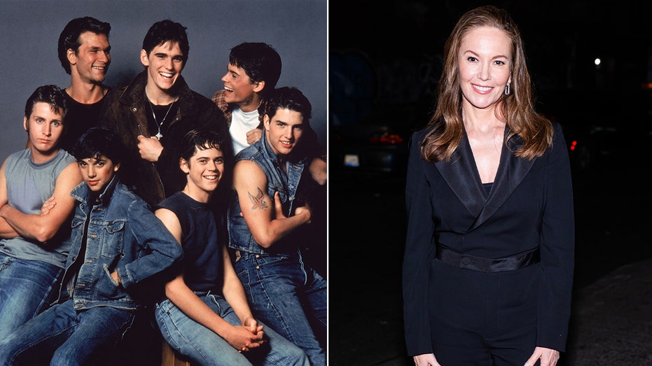 Diane Lane says 'The Outsiders' set had 'too much testosterone for one girl' to handle