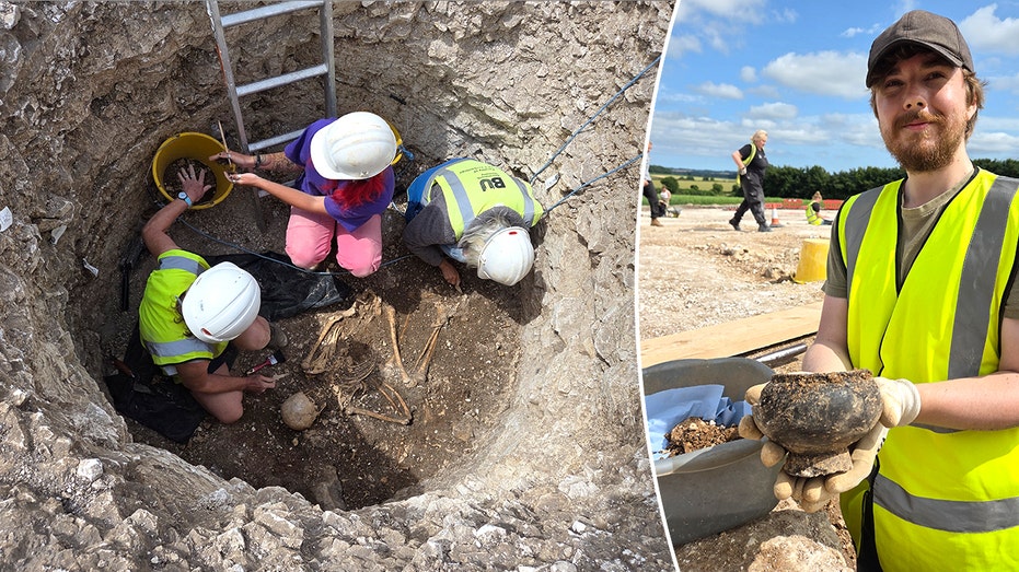 TV crew uncovers 2,000-year-old murder mystery during shoot at ancient British settlement