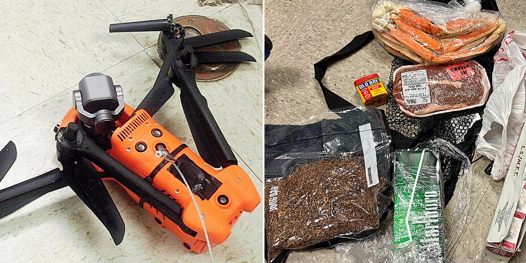 foxnews.com - Bonny Chu - Prison officers intercept drone delivering steak, crab legs with seasoning to inmates in contraband drop