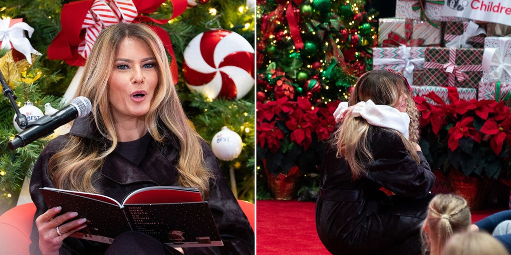 foxnews.com - Brie Stimson - Melania Trump gives uplifting message about Santa to young kids at hospital