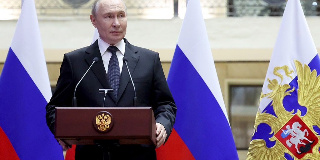 Putin derides European leaders as he insists Russia's war goals in Ukraine will be met by force or diplomacy