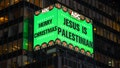 'Jesus is Palestinian' billboard in Times Square this week placed by Arab-American rights group - Fox News