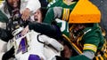 Packers fan pushes Ravens wide receiver Zay Flowers during TD celebration - Fox News