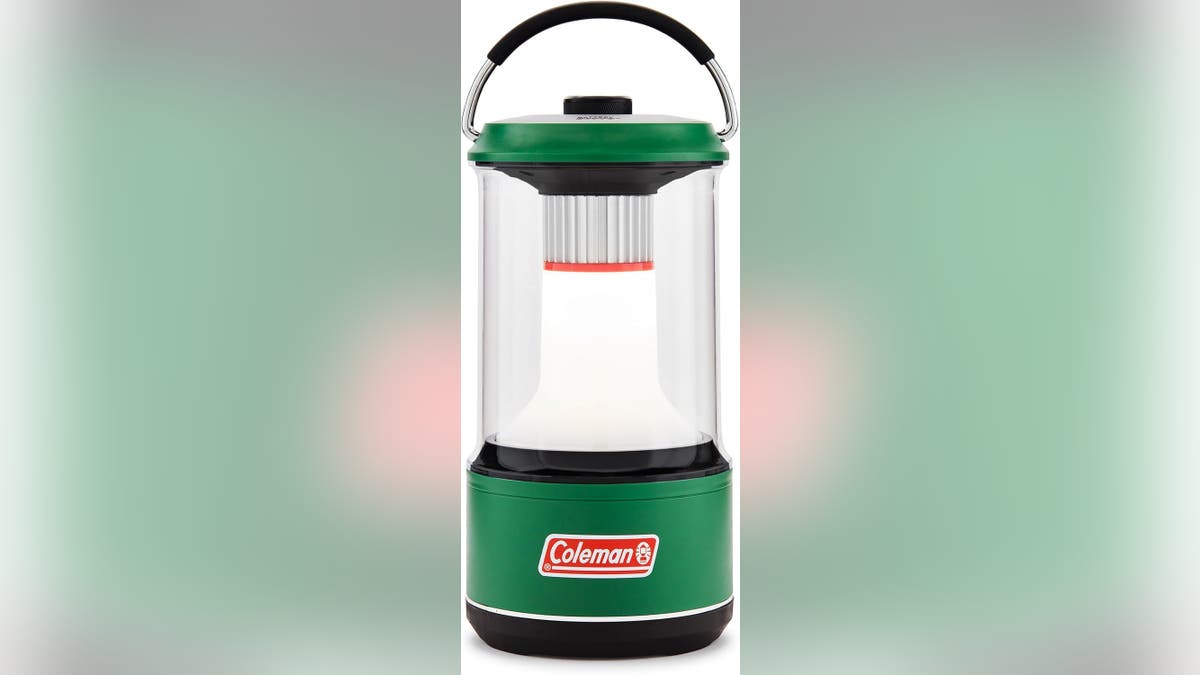 Light up your campsite with a waterproof lantern.