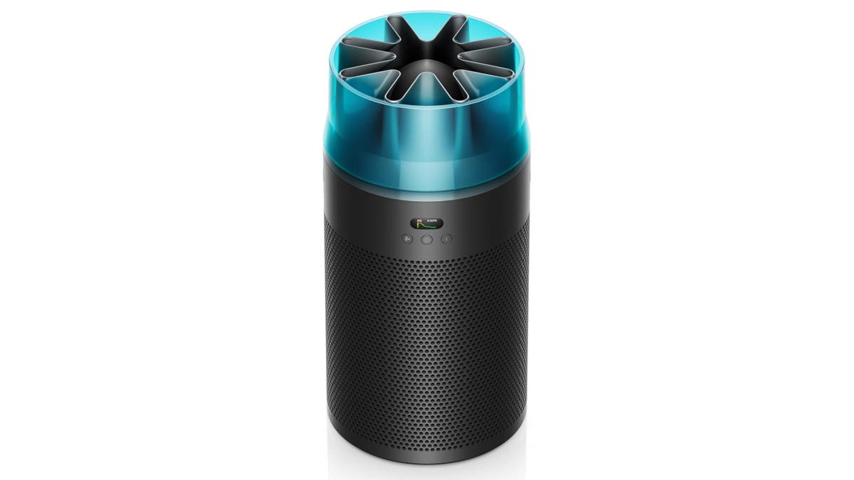 Purify rooms up to 203 square feet. 