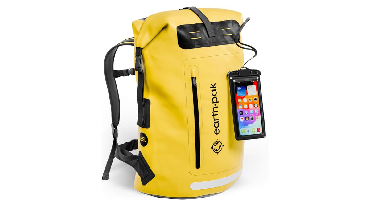 Keep your gear dry with a dry bag or backpack.