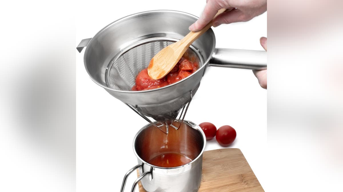 This strainer is for the home chef who wants restaurant-quality sauces