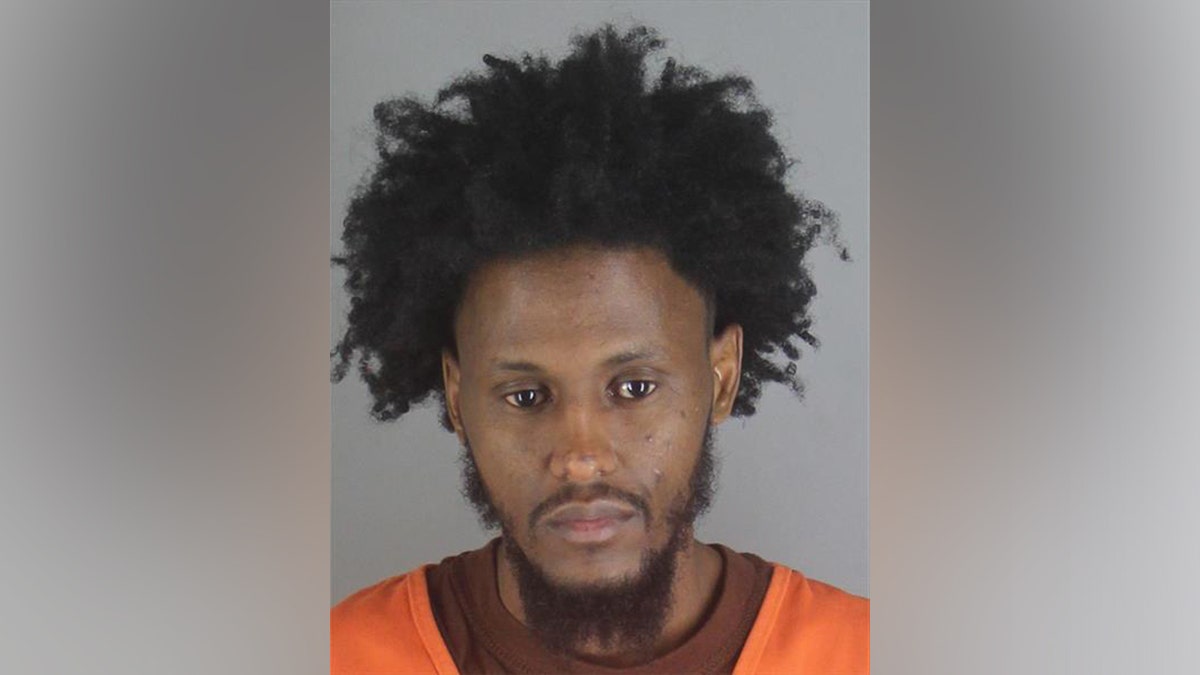 A mugshot of Abdimahat Bille Mohamed in Minnesota