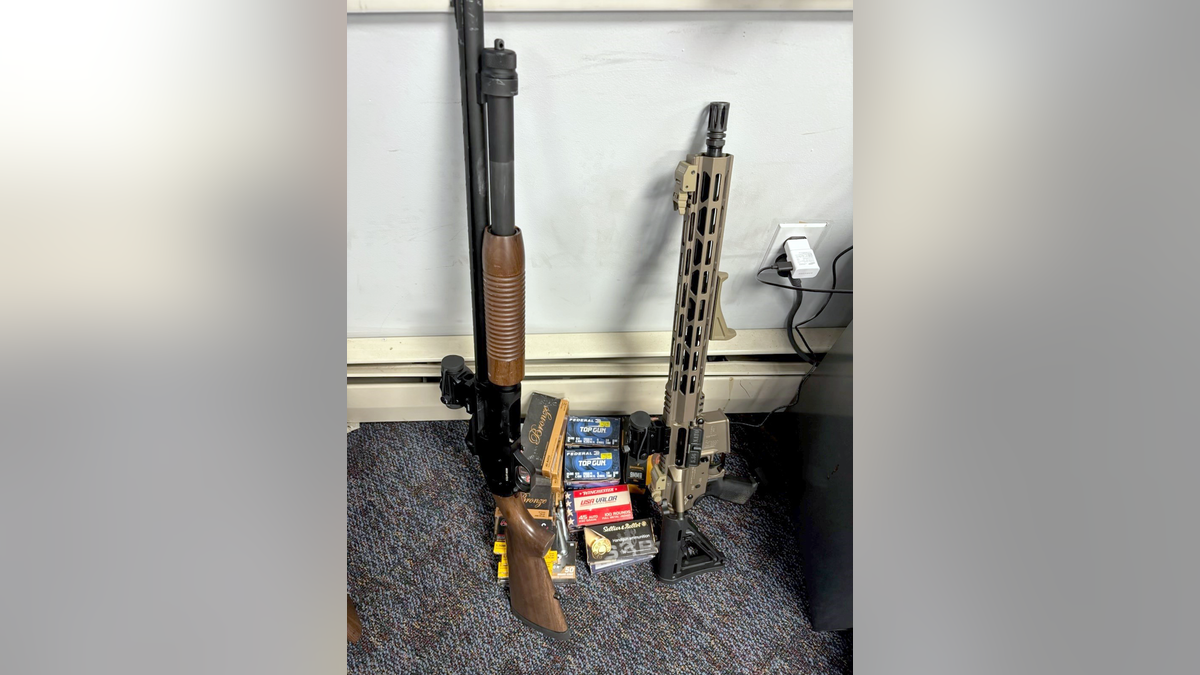 Guns seized in ICE threat case