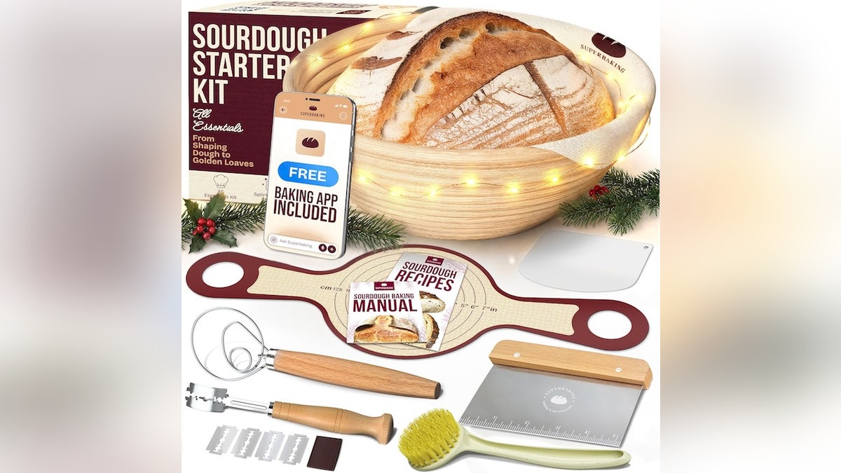 An AI-powered app offers tips to help manage your sourdough starter.