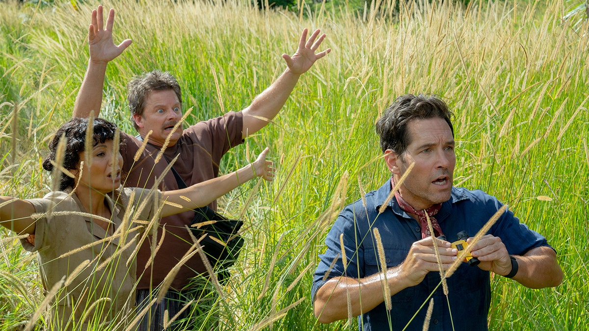 Thandiwe Newton, Steve Zahn, Paul Rudd di Anaconda