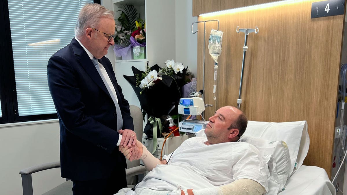 Australian Prime Minister Anthony Albanese meets Ahmed al Ahmed