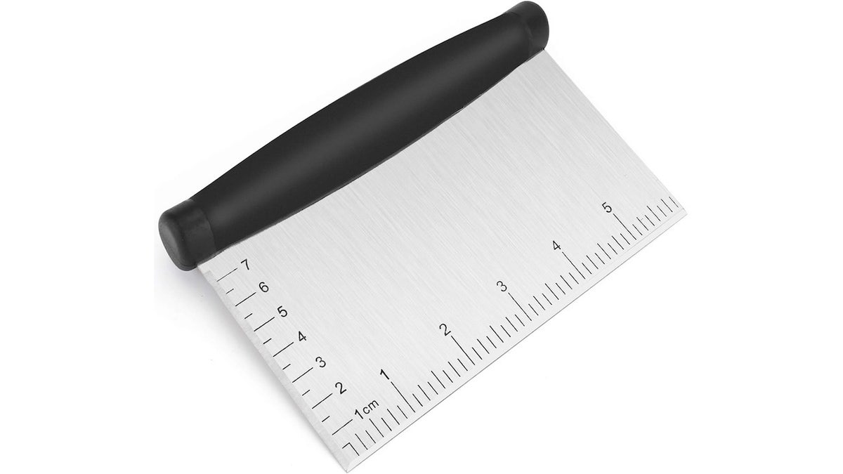 Handle dough with a scraper instead of your hands.