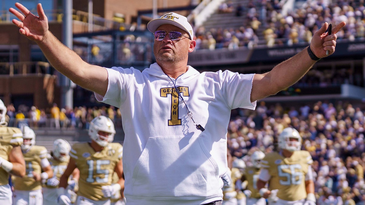 Georgia Tech coach Brent Key