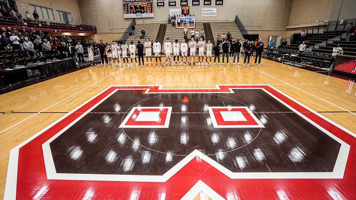 Brown University basketball court