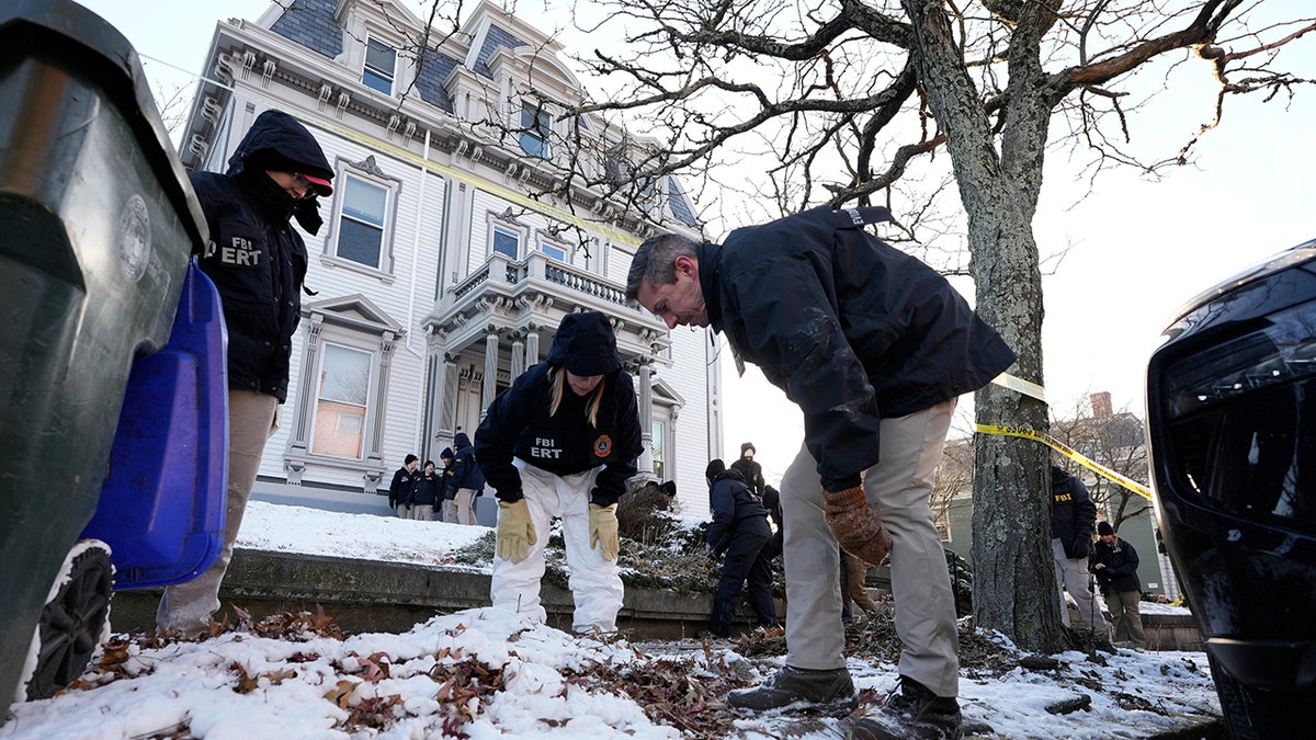 FBI agents searching Brown University after mass shooting