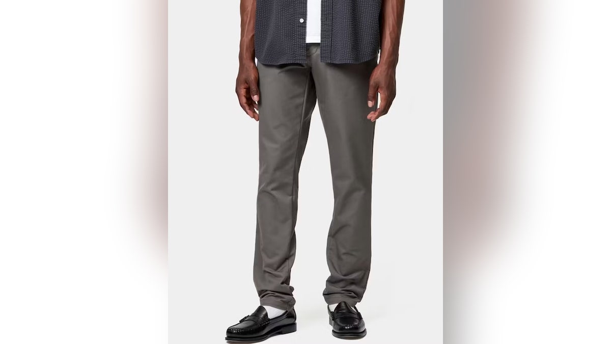 These hard-wearing pants look good enough to wear to a dinner out.