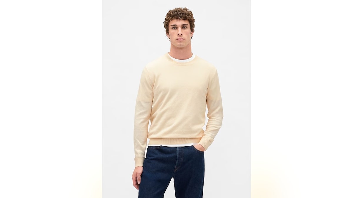 Get cashmere like softness in this versatile sweater.