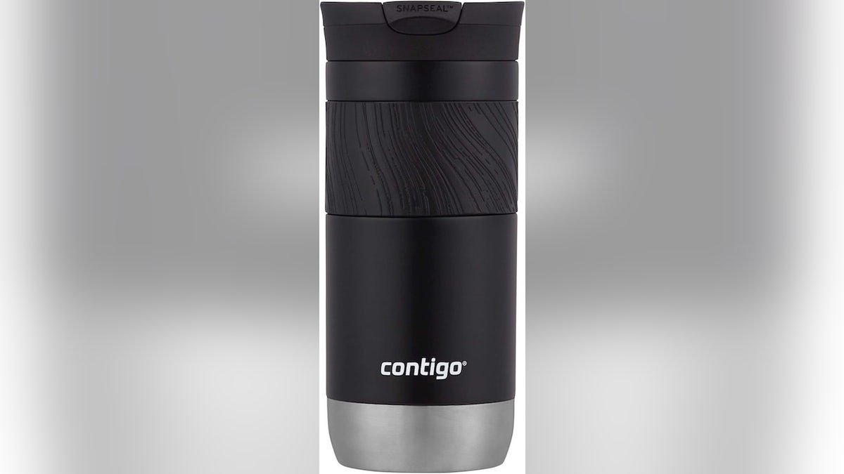 Make their commute more bearable with a vacuum-Insulated travel mug.