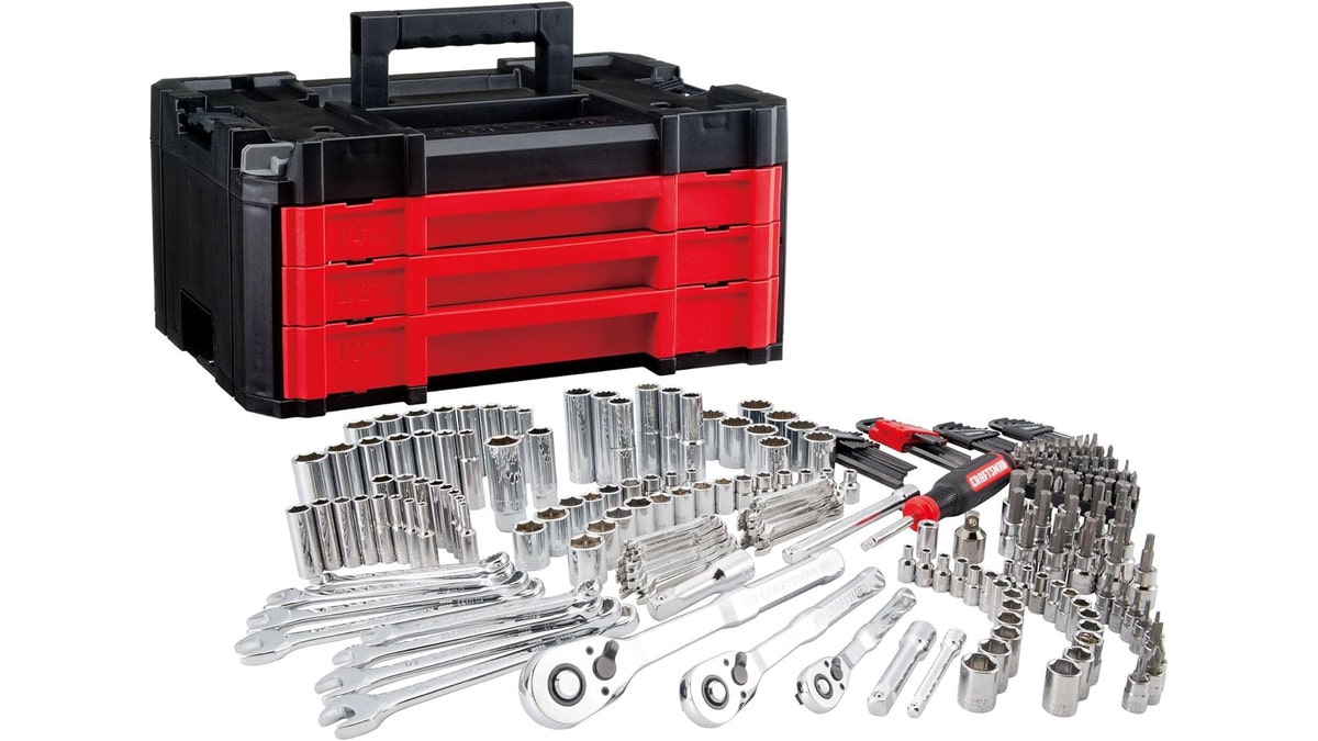 This set comes with everything you need to wrench, tighten or tune up.