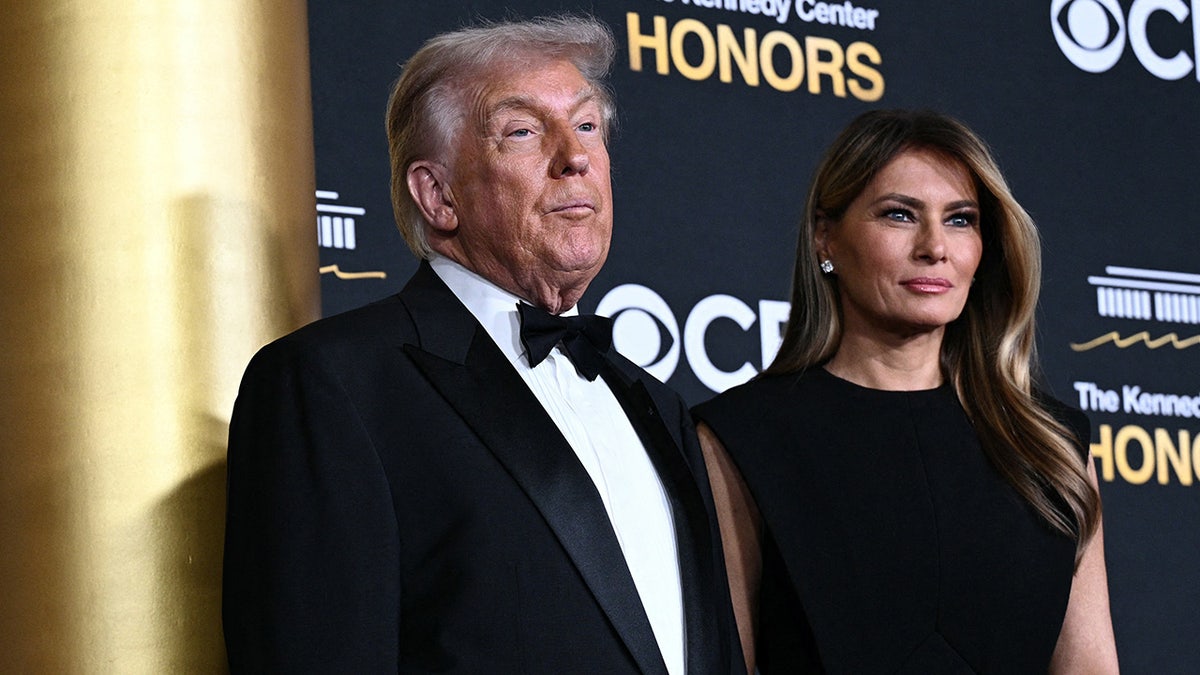 Donald Trump, Melania Trump at Kennedy Center Honors.