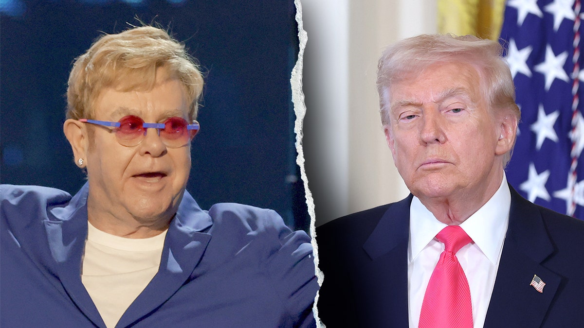 Elton John reveals what would make Trump one of the 'greatest presidents' in history  at george magazine
