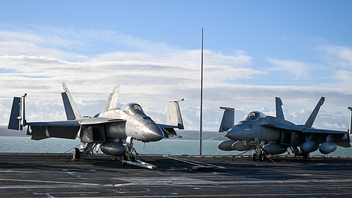 F-18 jet fighters