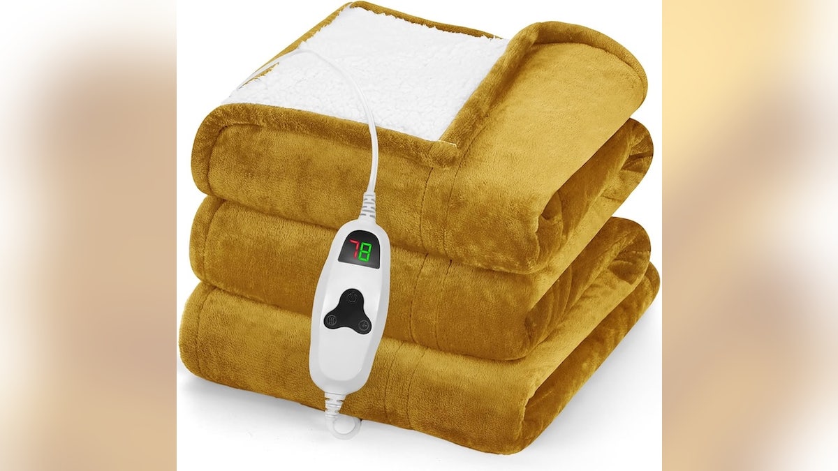 This heated blanket is like a personal winter retreat. 