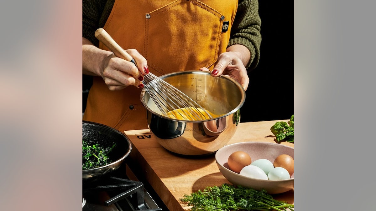 Prep, store and serve without switching bowls.