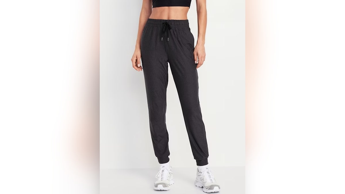 These joggers have room at the hip.