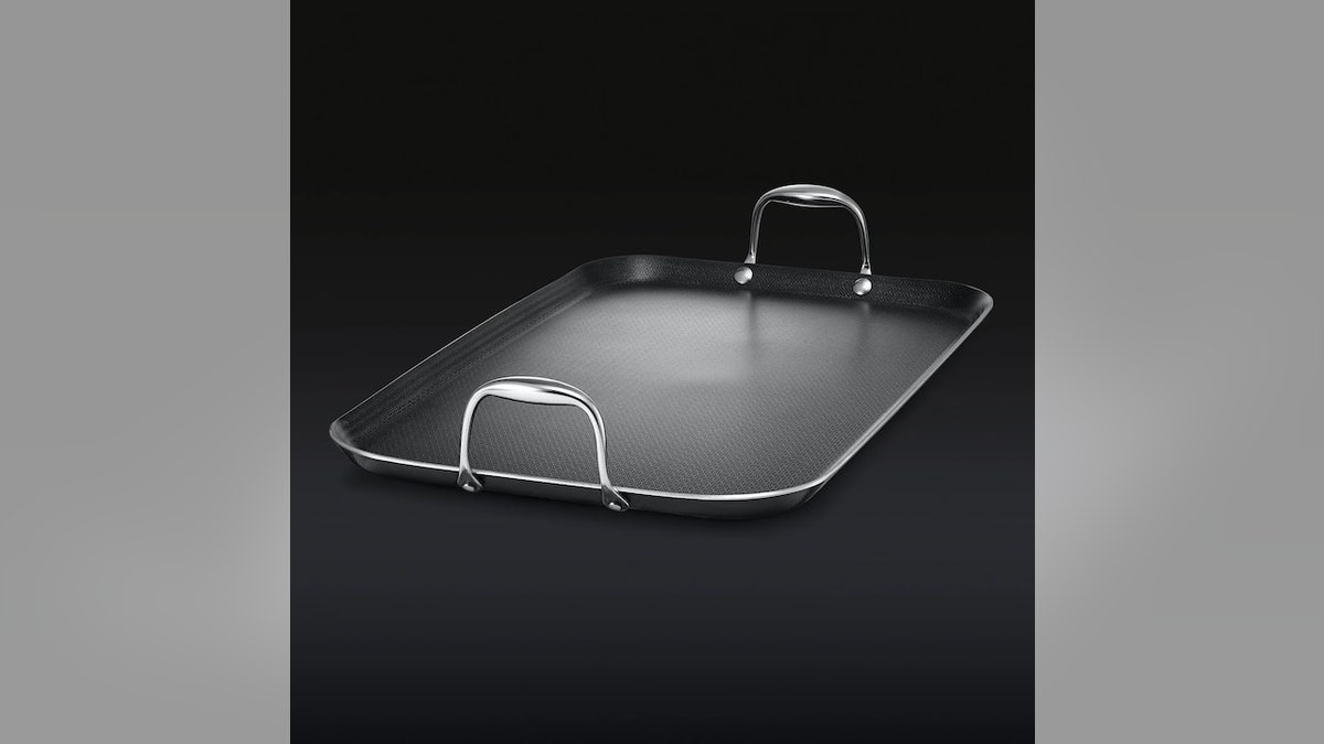 Cook all the ingredients for a whole meal on this one griddle.