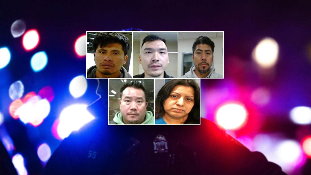 Imigrantes ilegais presos pelo ICE no fim de semana