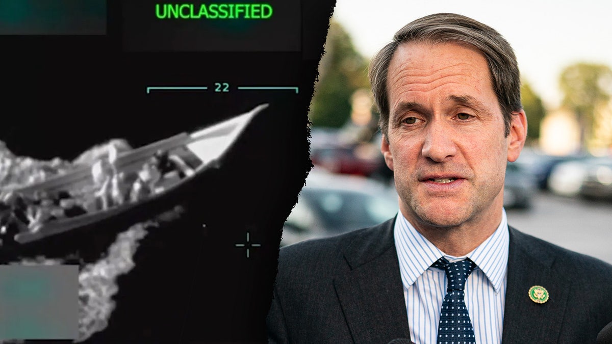 A shot of the American guidance system on a small boat (left) next to Congressman Jim Himes (right).