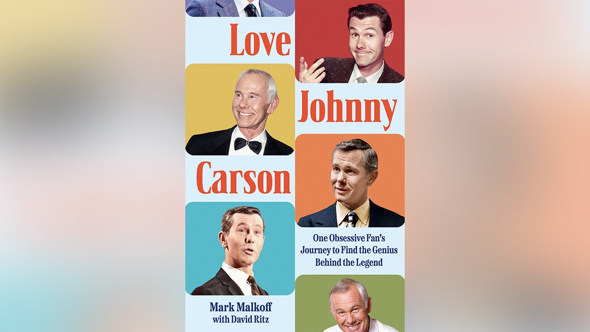 The cover for "Love Johnny Carson."