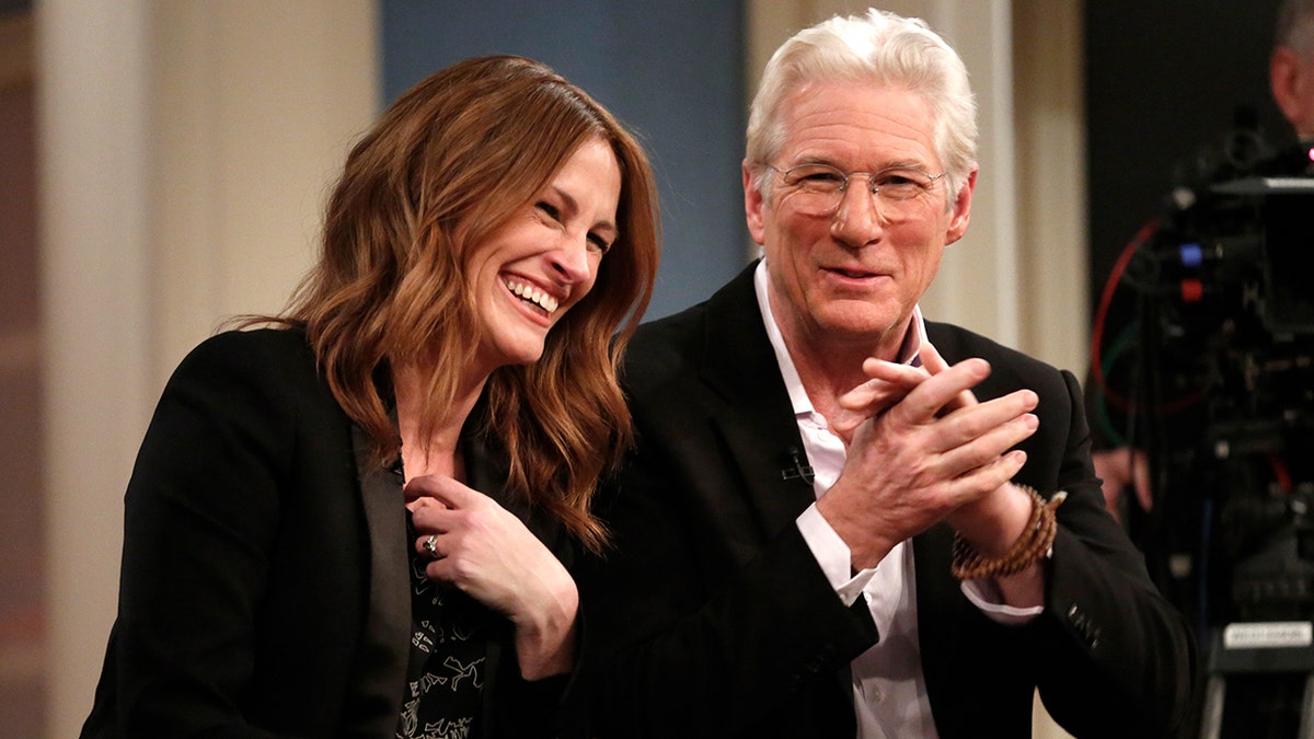 Julia Roberts and Richard Gere on the "Today Show" 