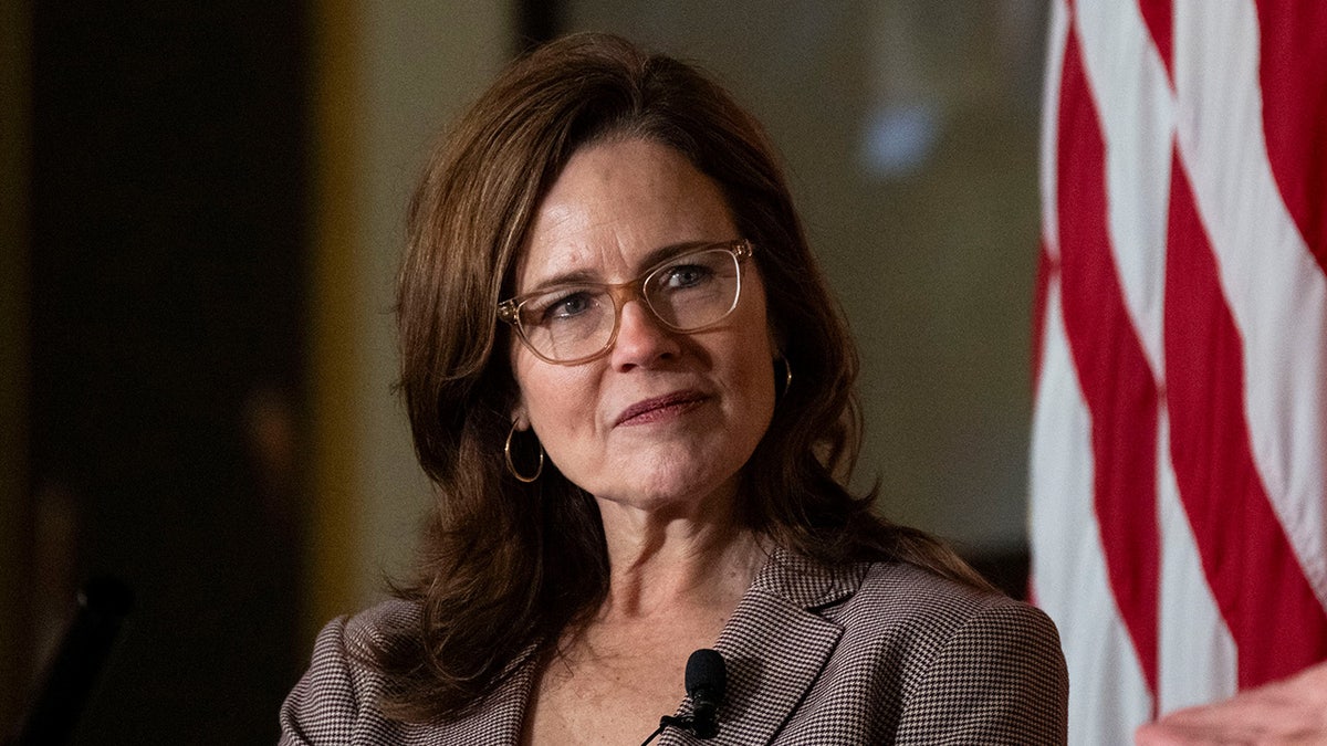 Justice Amy Coney Barrett at the Nixon Library