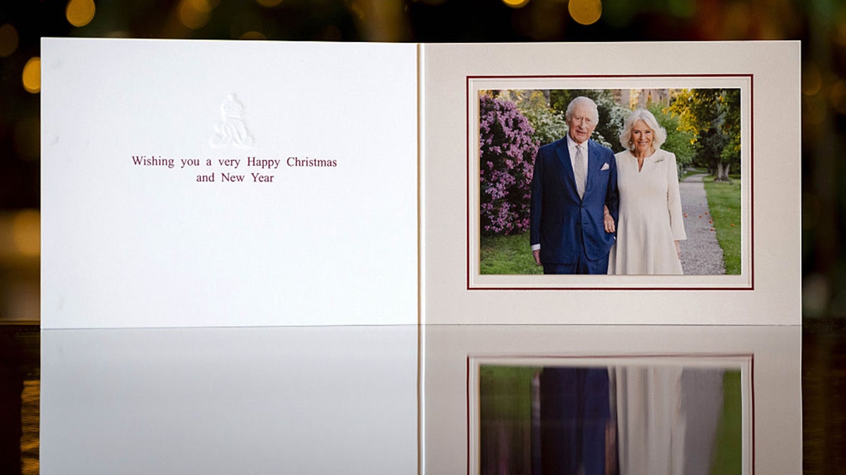 King Charles and Queen Camilla's Christmas card