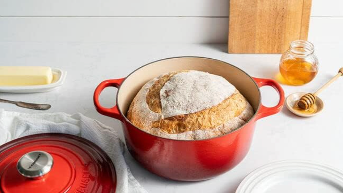 This heirloom quality Dutch oven does more than just bake bread.