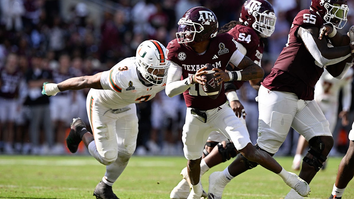 德克薩斯農工大學 (Texas A&M) 在邁阿密比賽